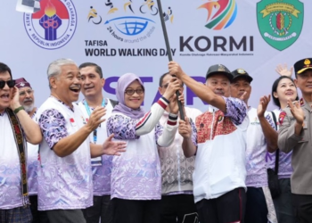 15 Ribu Orang Meriahkan World Walking Day East Kalimantan 2024