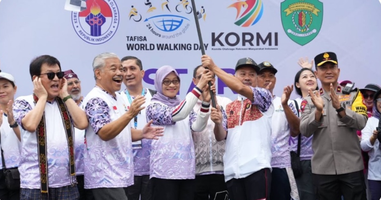 15 Ribu Orang Meriahkan World Walking Day East Kalimantan 2024
