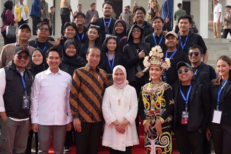 Pemuda Kaltim Ambil Bagian di Momen Bersejarah Peresmian Istana Negara IKN