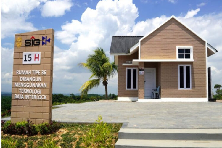SIG Gunakan Precise Interlock Brick untuk Hunian Tapak Ramah Lingkungan di IKN