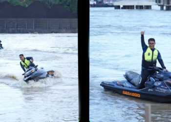 Jetski Mahakam Wave Riding Resmi Dilaunching, Jadi Alternatif Destinasi Wisata Seru Dekat IKN