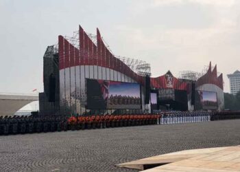 TNI Ungkap Alasan Desain Monas Jadi Istana Garuda IKN di HUT ke-79
