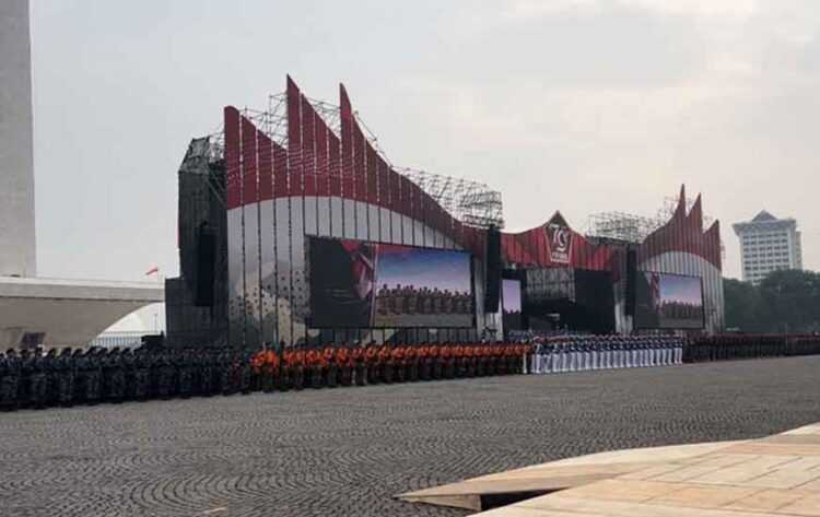 TNI Ungkap Alasan Desain Monas Jadi Istana Garuda IKN di HUT ke-79