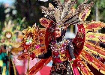 Meriah! 2.300 Penari Jepen Tampil di Ajang Bontang City Carnival 2024