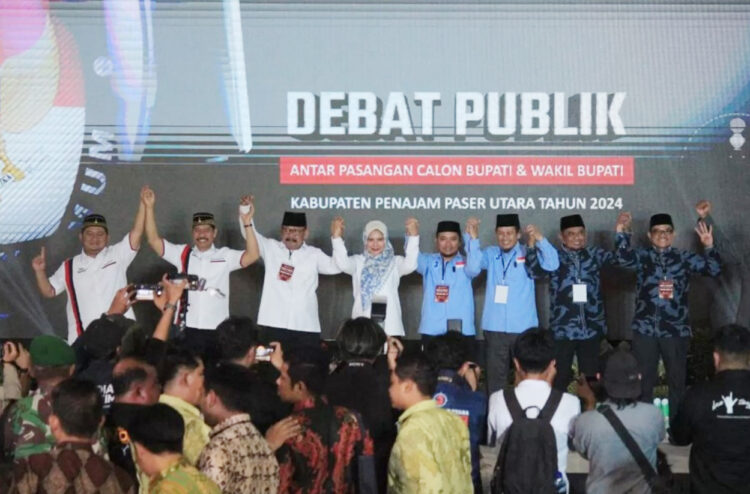 Empat Paslon Kepala Daerah Penajam Adu Visi dan Misi di Debat Publik Pertama