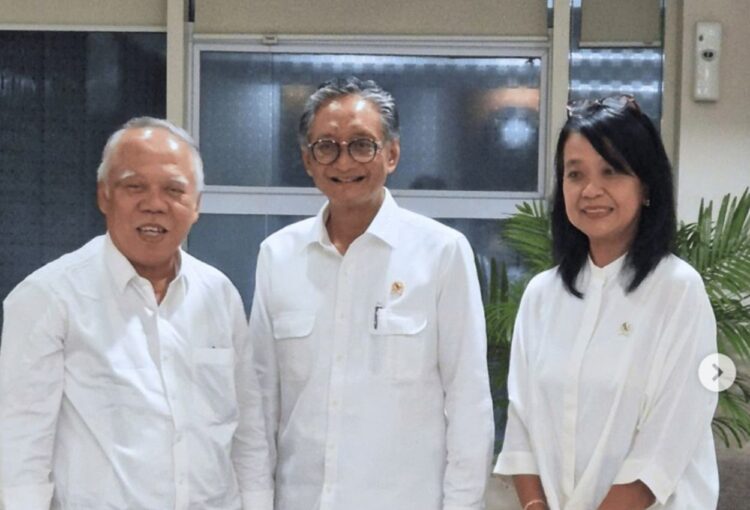 Kepala Otorita IKN Basuki Hadimuljono Bertemu Menteri PU Dody Hanggodo, Ini yang Dibahas