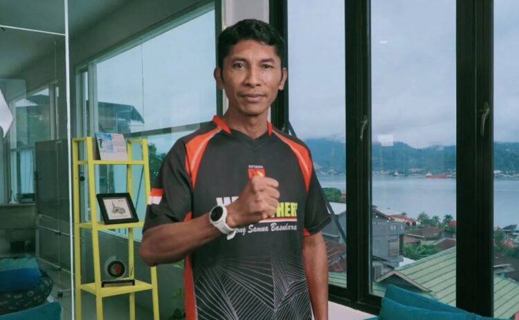 Matheos Berhitu Ikon Lomba Maraton 2024 di IKN, Siapa Dia?