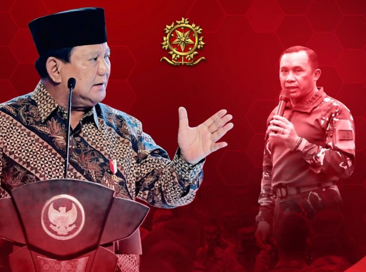 Tegas! Perintah Presiden Prabowo kepada TNI: Bentuk Satgas Narkoba, Judi Online dan Korupsi