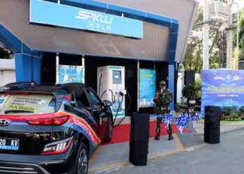 Ekosistem EV di Daerah Penyangga IKN Kian Kuat dengan Kehadiran SPKLU Taman Monpera Balikpapan
