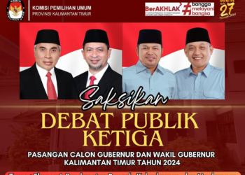 Debat Pamungkas Pilkada Cagub dan Cawagub Kaltim 2024 Digelar di Jakarta