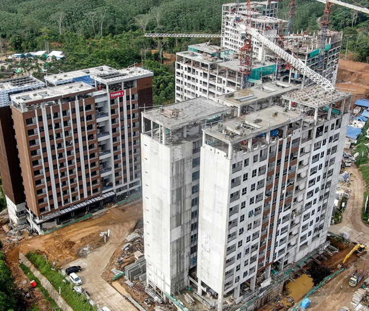 Intip Progres Pembangunan Rusun ASN 3 di IKN Garapan Waskita Karya