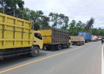 Truk yang Terperosok Berhasil Dievakuasi, Akses Jalan ke IKN Kembali Normal