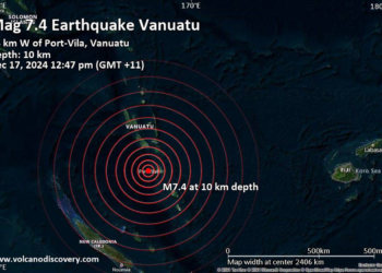 Vanuatu Diguncang Gempa Bumi Dasyat Magnitudo 7,5, BMKG Imbau Warga Pesisir Indonesia Tetap Tenang