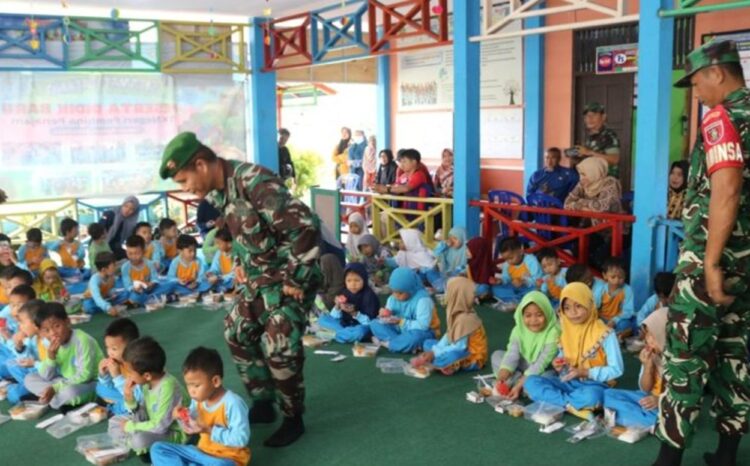 Kodim 0913 PPU Dirikan Dapur untuk Dukung Program Makan Bergizi Gratis di Serambi IKN