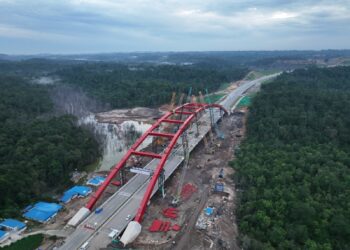 Didesain Sesuai HUT RI, Ini Keunikan Jembatan Dirgahayu Tol IKN