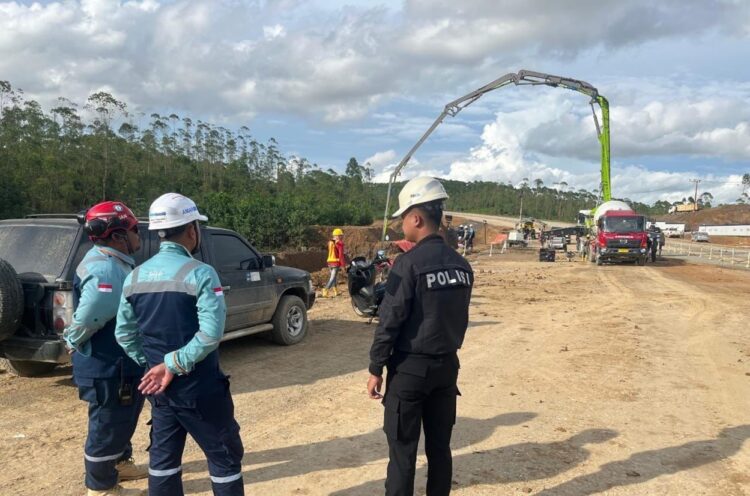 Satgas Operasi Nusantara Mahakam Fokus Pengawasan Sejumlah Titik di KIPP IKN