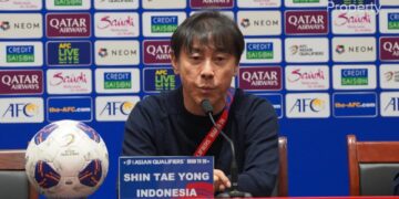 Shin Tae-yong Sesalkan Kartu Merah Ferarri: Indonesia Kehilangan Peluang Menang Lawan Filipina