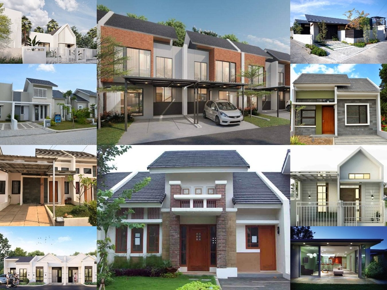 9 Desain Rumah Minimalis Sederhana tapi Mewah dan 10 Warna Cat Menarik