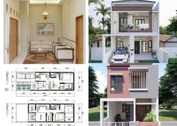 Contoh Rumah Minimalis Sederhana 2 Lantai, Spesifikasi dan Harga--
