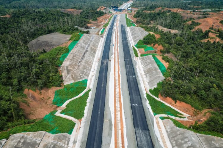 Progres Pengerjaan Tol Balikpapan-IKN Segmen 3A-6B Sudah Capai 74,6 Persen