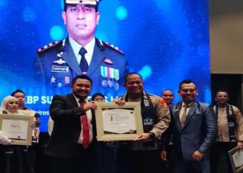 Kapolres Penjaga Keamanan Serambi IKN Raih Penghargaan Tingkat Asia: Inspiring Leader
