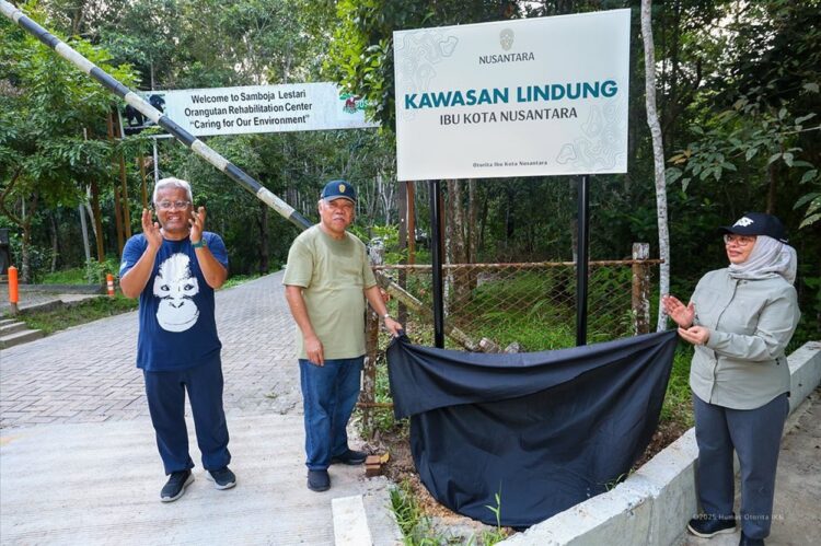Kepala OIKN Resmikan Kawasan Lindung IKN di Semboja Lestari
