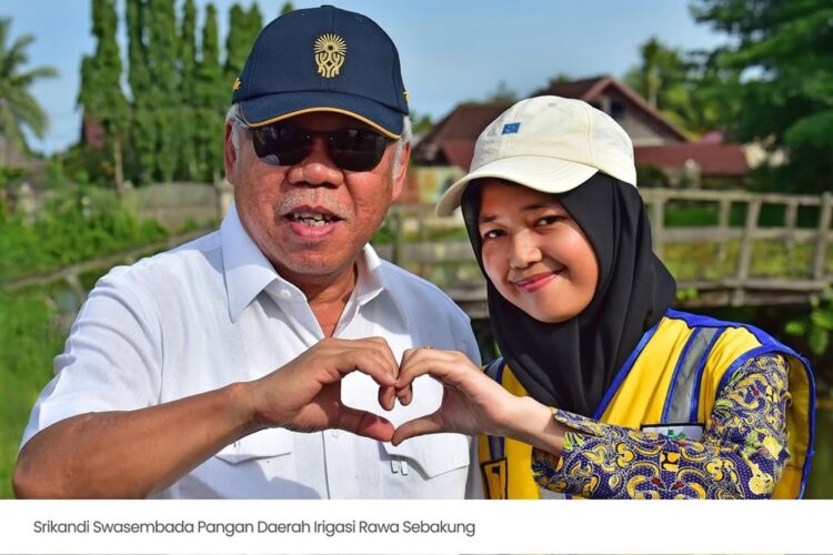 Pak Bas Tinjau Daerah Irigasi Rawa Sebakung, Opsi Dukung Ketahanan Pangan IKN