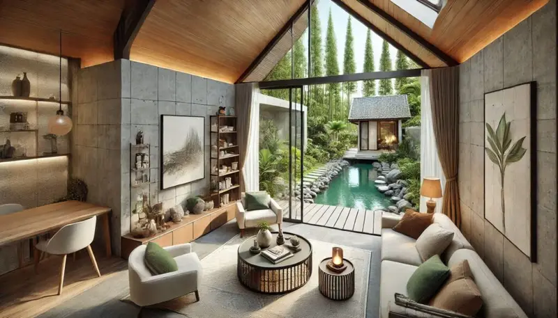 Rumah Konsep Nature-Inspired,