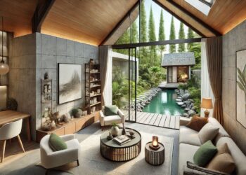 Rumah Konsep Nature-Inspired,