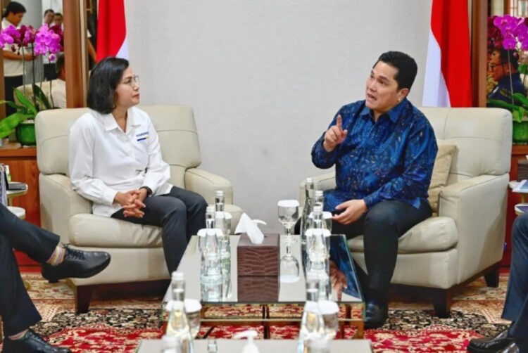 Survei Indikator Politik: Sri Mulyani & Erick Thohir Menteri Berkinerja Baik 100 Hari Kerja