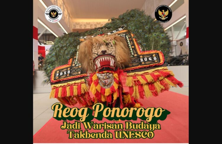 UNESCO Tetapkan Reog sebagai WBTB, Ponorogo Bisa Jadi Potensi Wisata Baru