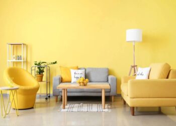 Warna Cat Rumah kuning cerah
