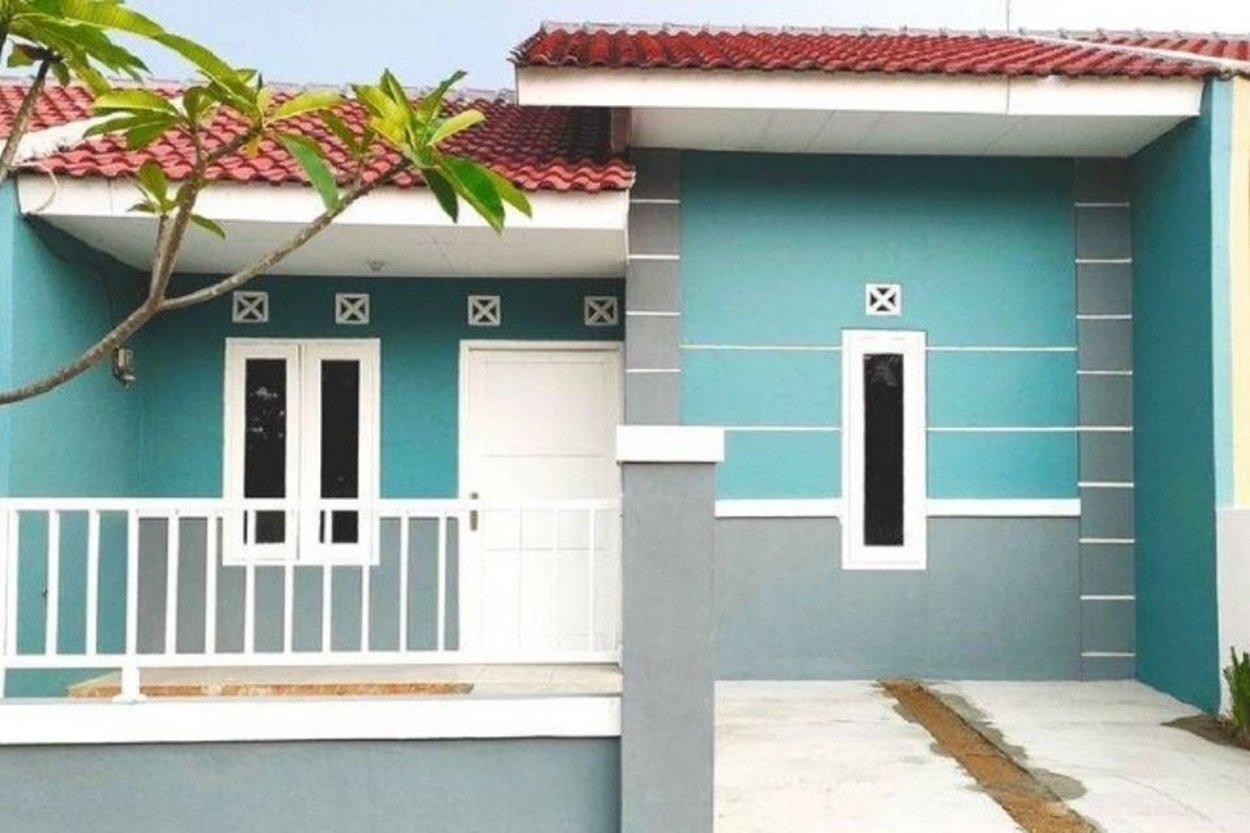 Perpaduan Warna hijau tosca untuk kesan cerah