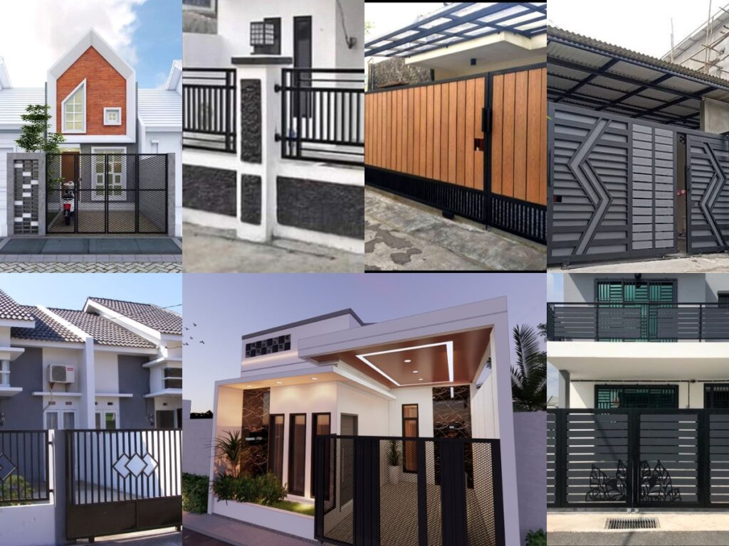 Pattern Pagar Modern 5 Inspirasi Gambar Pagar Minimalis Modern, Pilih yang Mana? - Laman 2 ...