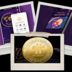 Ilustrasi penambangan Pi Network di smartphone