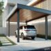Desain Carport Modern, Pelindung Mobil Sekaligus Memberi Kesan Elegan