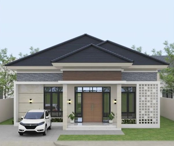 Rumah klasik modern minimalis dengan nuansa warm dan elegan