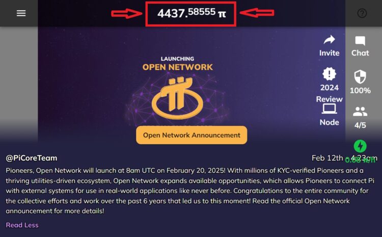 Ilustrasi harga Koin Pi Network (PI Coin) menjelang Mainnet