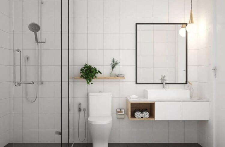 Desain Kamar Mandi Minimalis, Kombinasi Fungsional dan Estetika