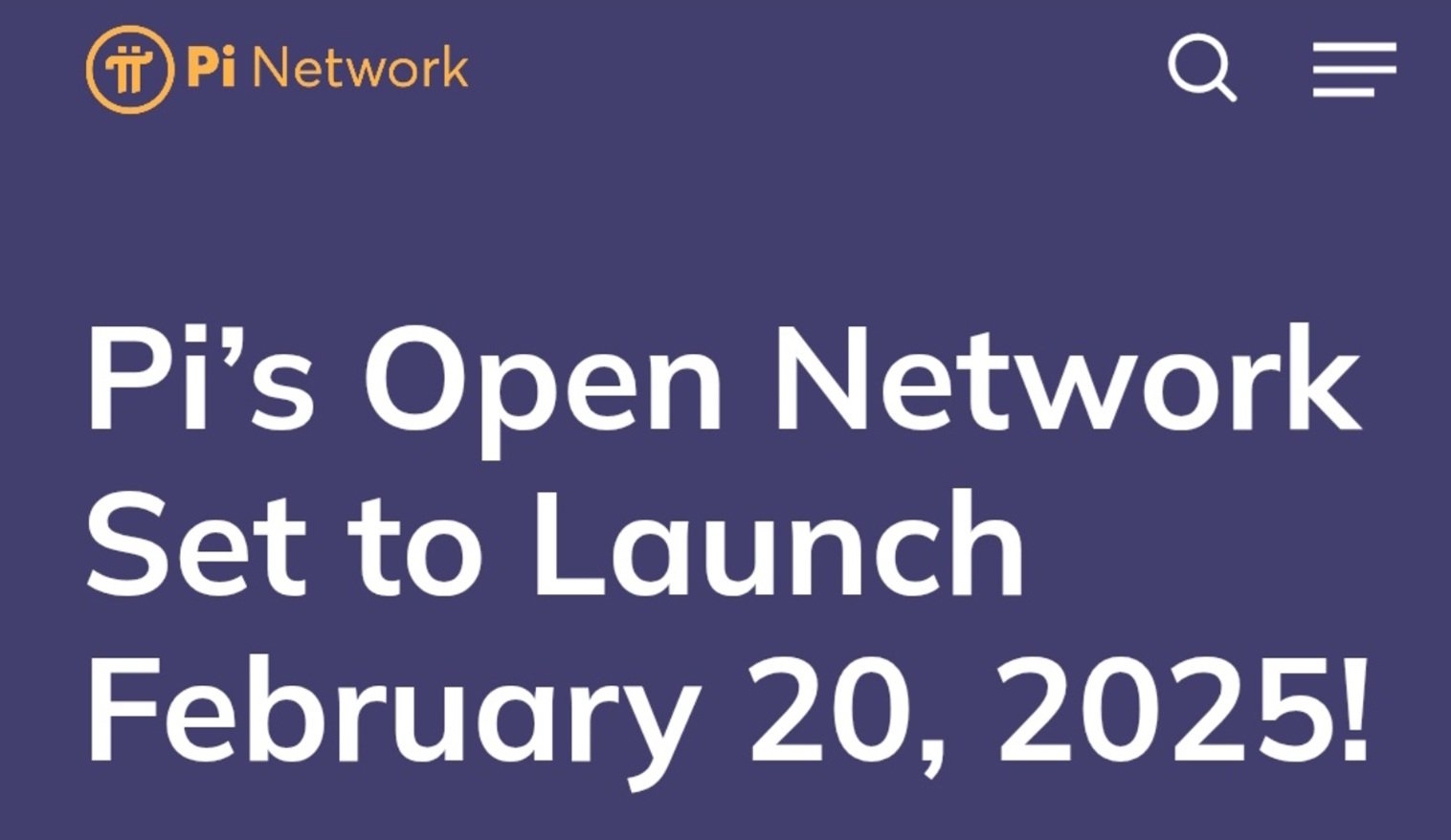 Ilustrasi peluncuran Mainnet Open Network Pi Network