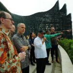 Basuki Hadimuljono memaparkan progres pembangunan IKN di Nusantara International Partners Visit 2025