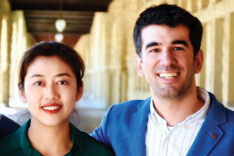 Nicolas Kokkalis dan Chengdiao Fan, pendiri Pi Network