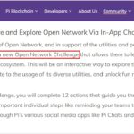Ilustrasi Open Network Challenge Pi Network dengan hadiah menarik untuk Pioneer
