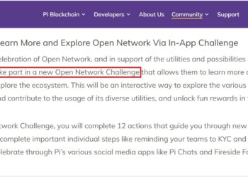Ilustrasi Open Network Challenge Pi Network dengan hadiah menarik untuk Pioneer
