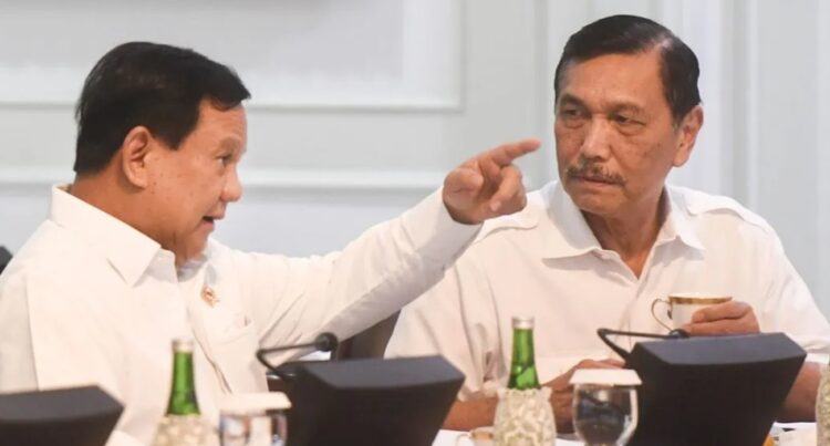 Prabowo dan Luhut Binsar Pandjaitan