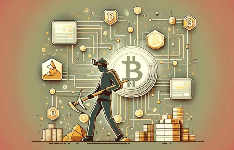 Ilustrasi mining GPU untuk menambang crypto seperti Ethereum Classic dan Ravencoin