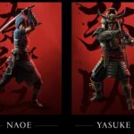 Perbandingan karakter Naoe ninja dan Yasuke samurai di Assassin's Creed Shadows