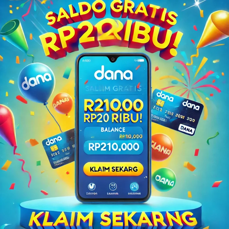 Promo Heboh! Klaim Saldo Gratis Rp210 Ribu di DANA Hari Ini, 8 Maret 2025, Begini Caranya