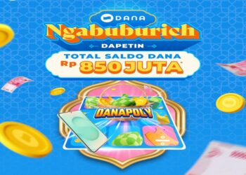 Mantap, Main DANAPoly Spesial Ngabuburit Ramadhan Bisa Dapat Saldo DANA Gratis!