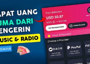 Cuan Anti Ribet! Cuma Dengerin Radio Bisa Dapat Saldo DANA Gratis Rp150.000, Begini Triknya!